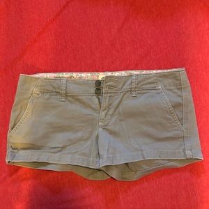 AE gray shorts
